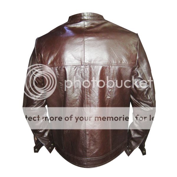 Brown Leather Jacket price in Pakistan at Symbios.PK